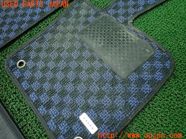 3UPJ=9231450629]ボルボ V60(ZB420)純正 KARO カロ フロアマット 4枚セット 中古_5