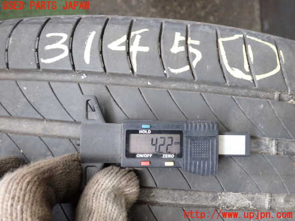 2UPJ-9231459036]ボルボ・V60(ZB420)タイヤ　ホイール　1本① 225/50R17 中古_3