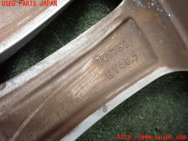 2UPJ-9231459036]ボルボ・V60(ZB420)タイヤ　ホイール　1本① 225/50R17 中古_5