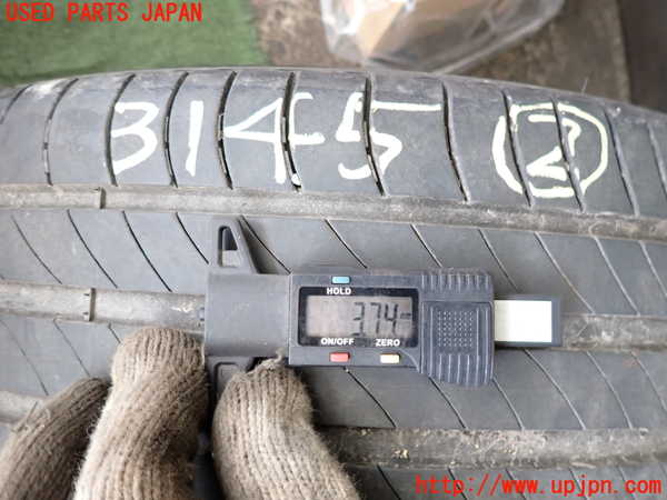 2UPJ-9231459037]ボルボ・V60(ZB420)タイヤ　ホイール　1本② 225/50R17 中古_3