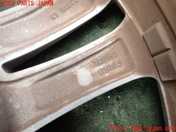 2UPJ-9231459037]ボルボ・V60(ZB420)タイヤ　ホイール　1本② 225/50R17 中古_5
