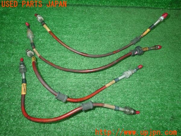 3UPJ=9231460317]アルファロメオ 156 GTA(932AXB)GOODRIDGE グッドリッジ メッシュブレーキホース 1台分 中古_2