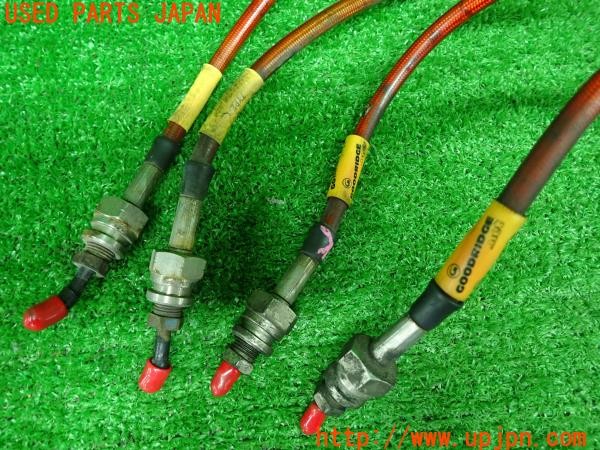 3UPJ=9231460317]アルファロメオ 156 GTA(932AXB)GOODRIDGE グッドリッジ メッシュブレーキホース 1台分 中古_3