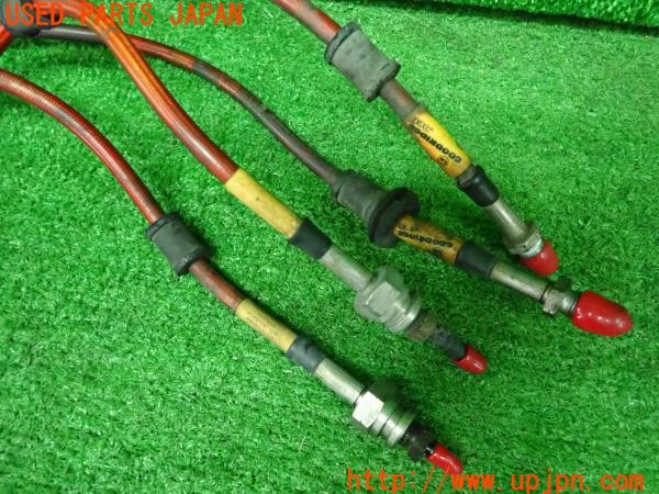 3UPJ=9231460317]アルファロメオ 156 GTA(932AXB)GOODRIDGE グッドリッジ メッシュブレーキホース 1台分 中古_4