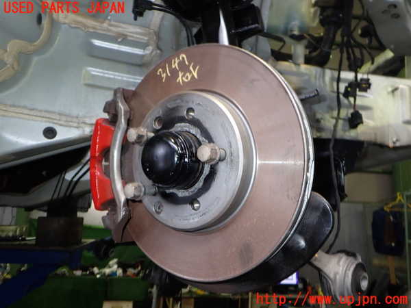2UPJ-9231474290]ベンツ SLK200 コンプレッサー(171442)右フロントナックルハブ 中古_2