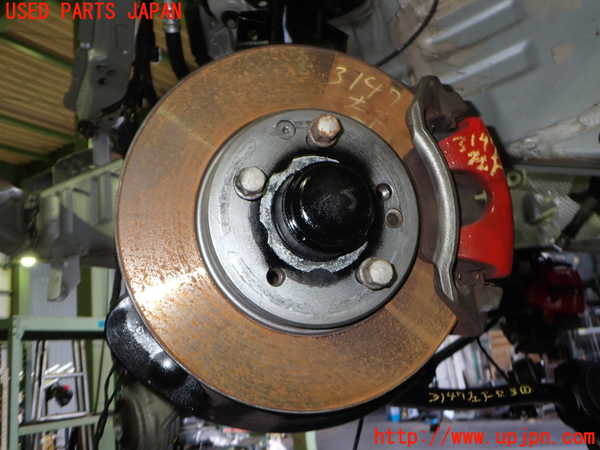 2UPJ-9231474295]ベンツ SLK200 コンプレッサー(171442)左フロントナックルハブ 中古_2
