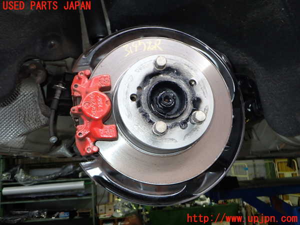 2UPJ-9231474300]ベンツ SLK200 コンプレッサー(171442)右リアナックルハブ 中古_2