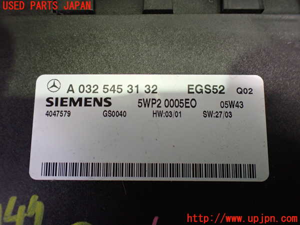2UPJ-9231476148]ベンツ SLK200 コンプレッサー(171442)コンピューター3 中古_3