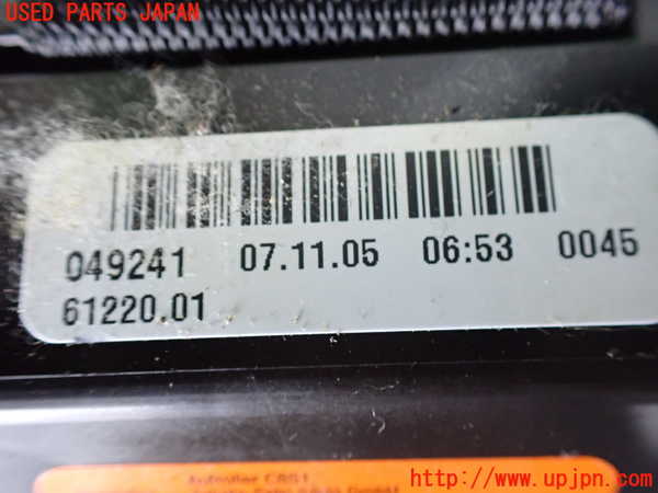 2UPJ-9231477075]ベンツ SLK200 コンプレッサー(171442)助手席シートベルト 中古_2