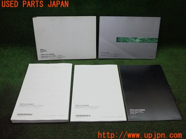 3UPJ=9231480802]アウディ TT クーペ 3.2クワトロ(8JBUBF)取扱説明書① 取説 車両マニュアル 中古_2