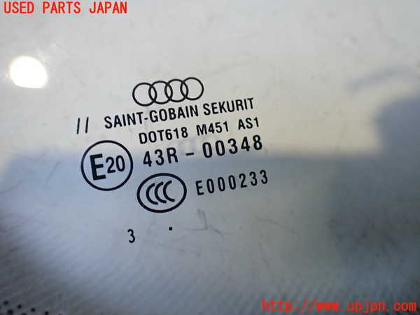 2UPJ-9231481195]アウディ・TT クーペ(8JBUBF)フロントガラス 中古_5
