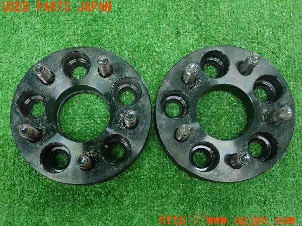 3UPJ=9231490972]セリカ GT-FOUR(ST205)Durax デュラックス 30mm PCD100 5穴 M12×P1.5 ワイドトレッドスペーサー② 2枚 中古_2