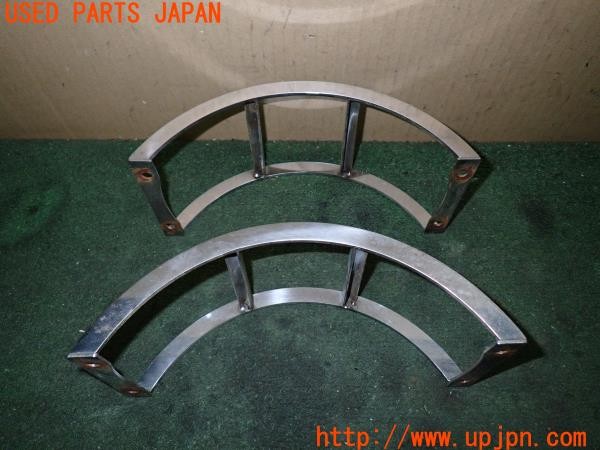 3UPJ=9231500014]三菱 ジープ(J53)社外 ヘッドライトガード カバー 中古_2