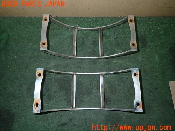 3UPJ=9231500014]三菱 ジープ(J53)社外 ヘッドライトガード カバー 中古_3