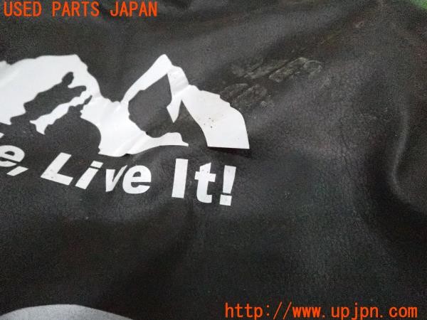 3UPJ=9231500029]三菱 ジープ(J53)社外 スペアタイヤカバー 中古_2