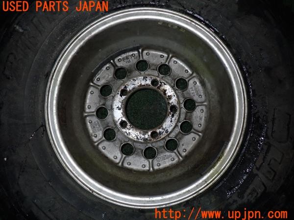 3UPJ=9231500961]三菱 ジープ(J53)EMR PRODUCT ホイール 15×6JJ +22 PCD139.7 5穴 1本 中古_4