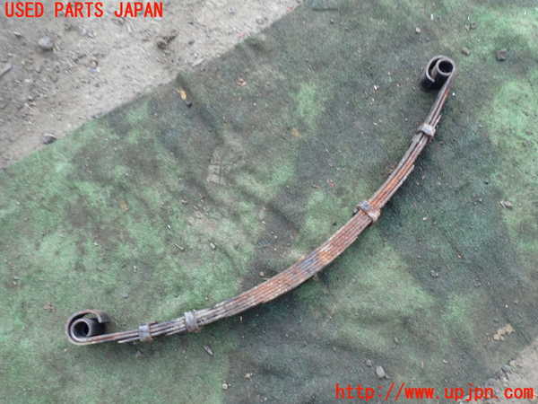 1UPJ-9231505095]三菱ジープ(J53)左フロントスプリング 中古_2