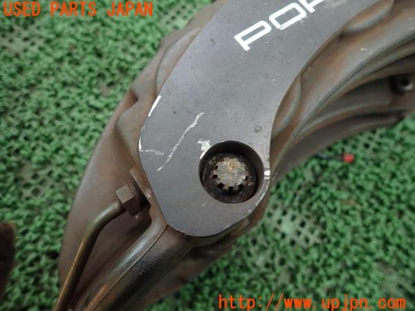 3UPJ=9231510301]ポルシェ カイエン(92AM5502 958型)純正 brembo ブレンボ キャリパー 1台分 中古_5