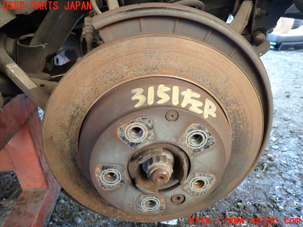 1UPJ-9231514305]ポルシェ・カイエン(92AM5502)左リアナックルハブ 中古_2