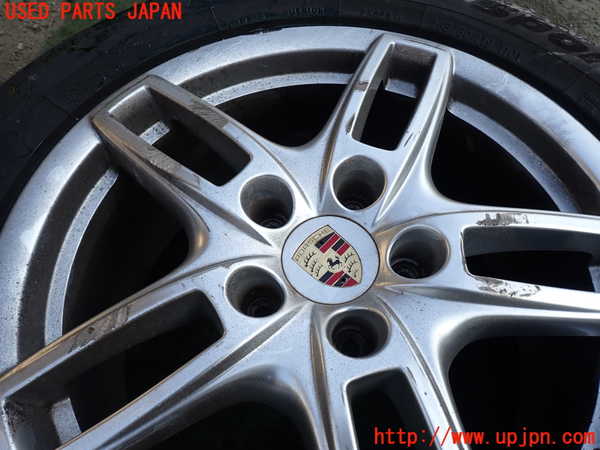1UPJ-9231519049]ポルシェ・カイエン(92AM5502)タイヤ　ホイール　1本④ 265/50R19 中古_2