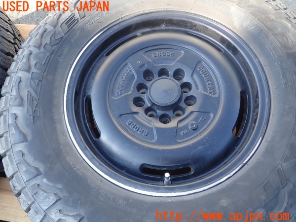 3UPJ=9231520918]ジープラングラー アンリミテッド(JK36L)DEAN ディーン CROSS CANTRY ホイール 17×7J +35 PCD110/127 10穴 4本 中古_2