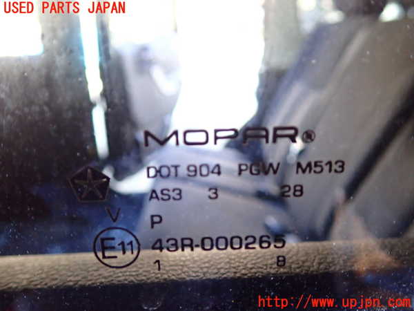 1UPJ-9231521320]ジープ・ラングラー アンリミテッド(JK36L)左後ドア 中古 MOPAR M513 43R-000265_5