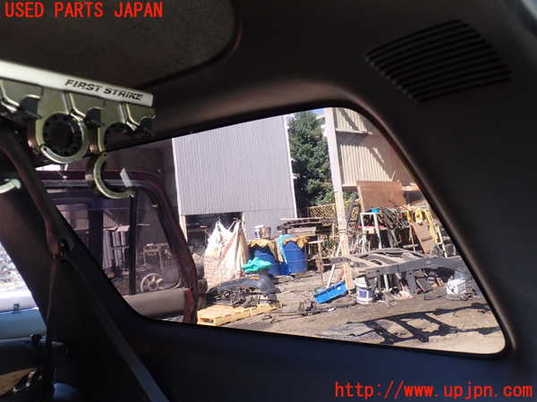 1UPJ-9231531380]ハイラックスサーフ N130系 4ドア(VZN130G)右クォーターガラス 中古 ASAHI M2A45 43R-00073_2