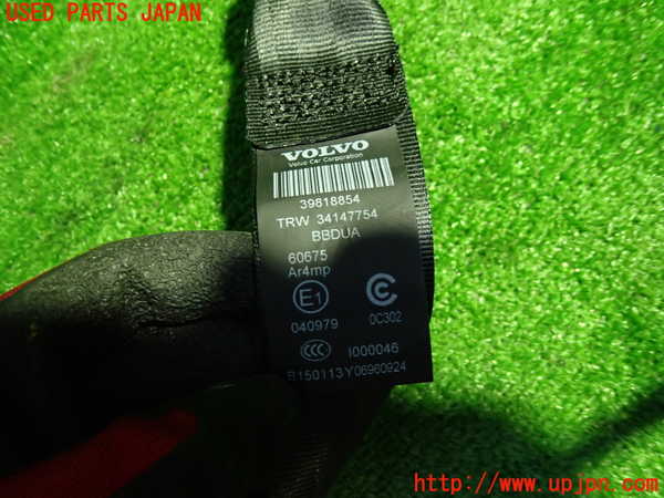 1UPJ-9231567185]ボルボ・XC60(DB4204TXC)左2列目シートベルト 中古_2