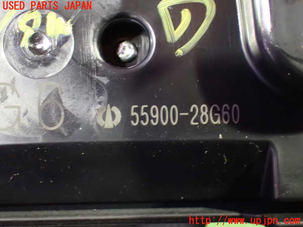 5UPJ-9231576066]ノア(ヴォクシー)(MZRA90W)エアコンスイッチ1 中古_3