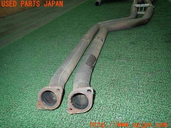3UPJ=9231580152]BMW X1(VL25 E84系)前期 純正 7 560 010 リアマフラー カット済み 2分割 中古_3