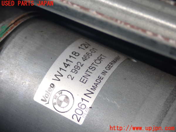 1UPJ-9231586770]BMW X1 E84(VL25)フロントワイパーモーター 中古_3