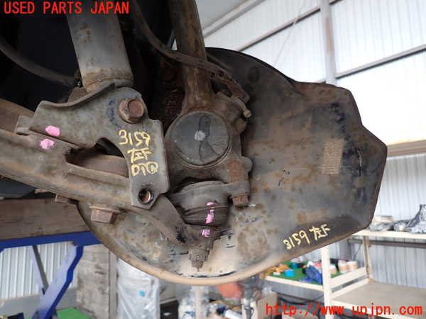 2UPJ-9231594295]クラウン エステート(JZS171W)左フロントナックルハブ 中古_2