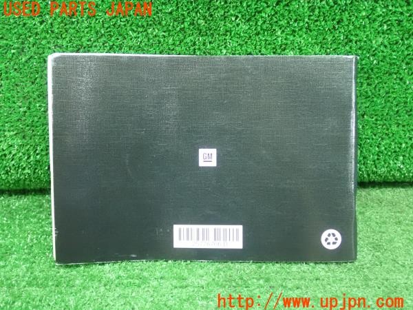 3UPJ=9231600802]キャデラック SRX クロスオーバー(T166C-型式不明)取扱説明書 ナビ取説 中古_2