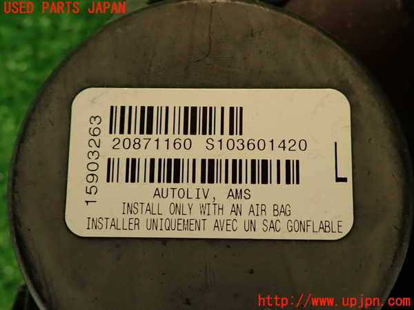2UPJ-9231607045]キャデラック・SRX クロスオーバー(T166C-)運転席シートベルト 中古_3