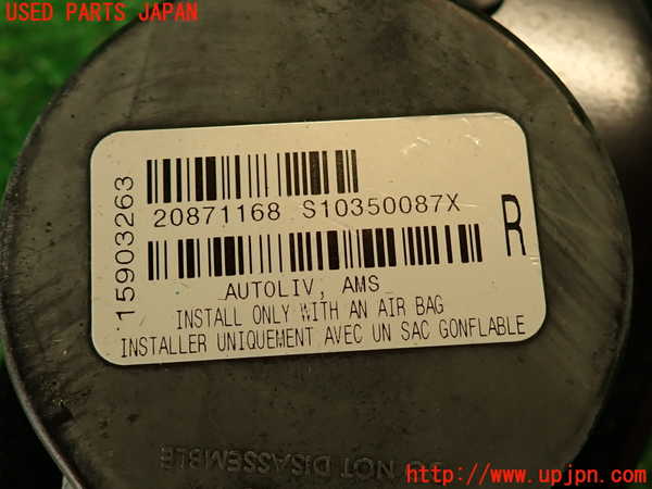 2UPJ-9231607075]キャデラック・SRX クロスオーバー(T166C-)助手席シートベルト 中古_3