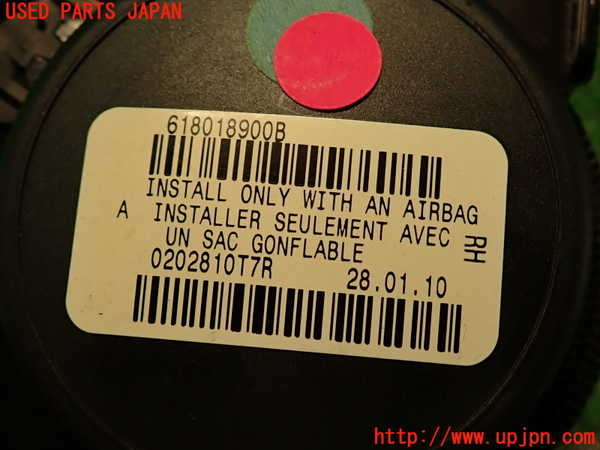 2UPJ-9231607075]キャデラック・SRX クロスオーバー(T166C-)助手席シートベルト 中古_4