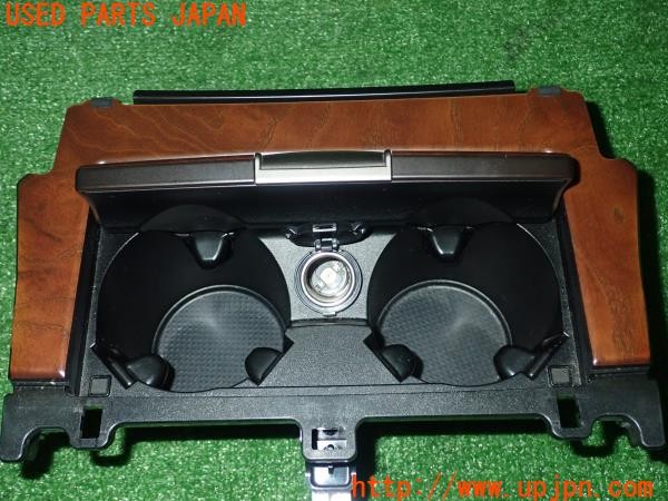3UPJ=9231610631]レクサス LS460(USF40)後期 純正 1A8H5-017G 木目調 ドリンクホルダー 中古_2
