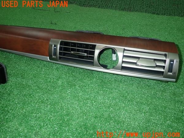 3UPJ=9231610648]レクサス LS460(USF40)後期 純正 木目調 エアコン吹き出し口 ダッシュ 後席 2点 中古_3