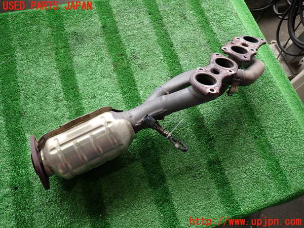 2UPJ-9231612041]レクサス・LS460(USF40)エキマニ1 触媒 マニバーター 中古_3