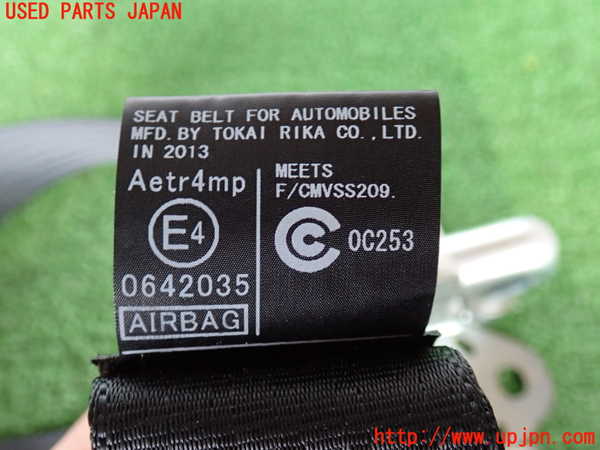2UPJ-9231617075]レクサス・LS460(USF40)助手席シートベルト 中古_3