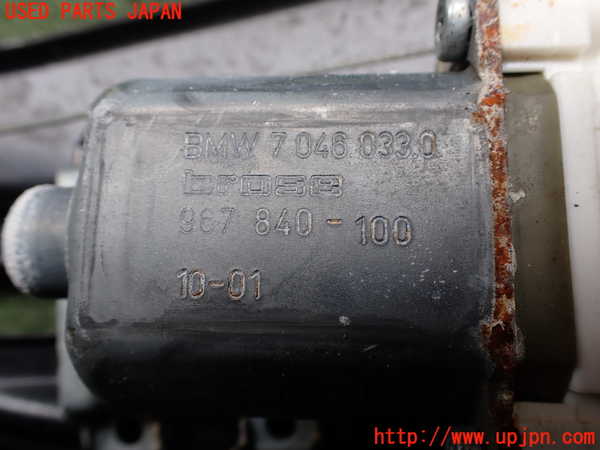 2UPJ-9231621326]BMW Z4(LM25)(E89)左後レギュレーターモーター 中古_4