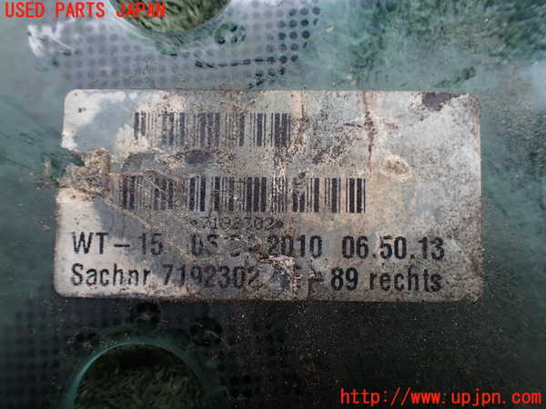 2UPJ-9231621380]BMW Z4(LM25)(E89)右クォーターガラス (43R-00082 M40) 中古_3