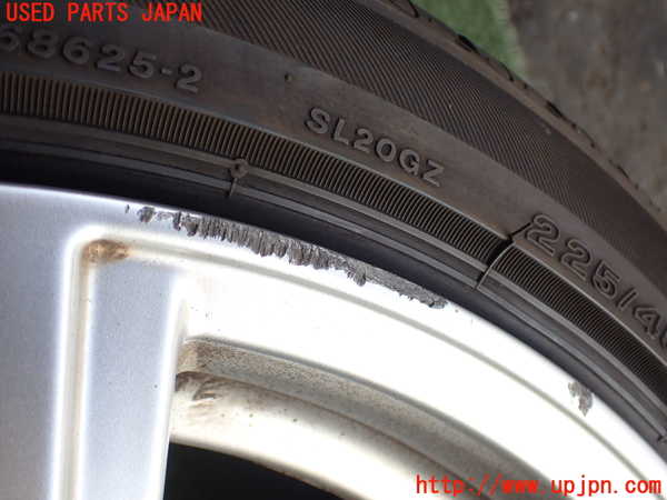 2UPJ-9231629037]BMW Z4(LM25)(E89)タイヤ　ホイール　1本② 225/45R17 中古_2