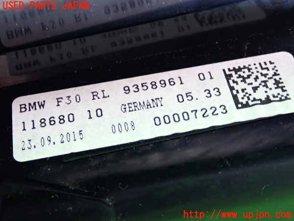 2UPJ-9231636239]BMW 320d(3D20)メーター・その他 中古 (F30)_4