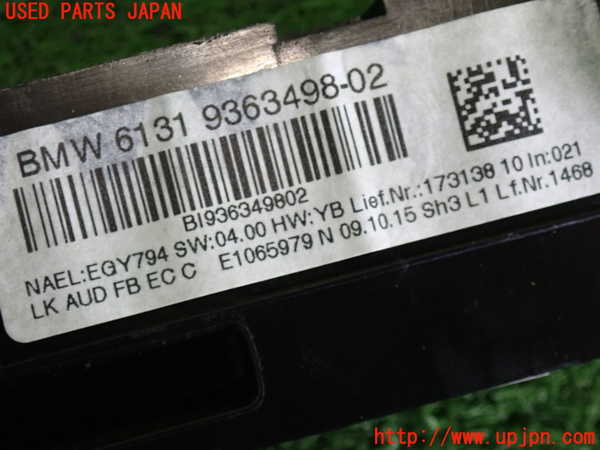 2UPJ-9231636307]BMW 320d(3D20)スイッチ2 (MODE) 中古 (F30)_3
