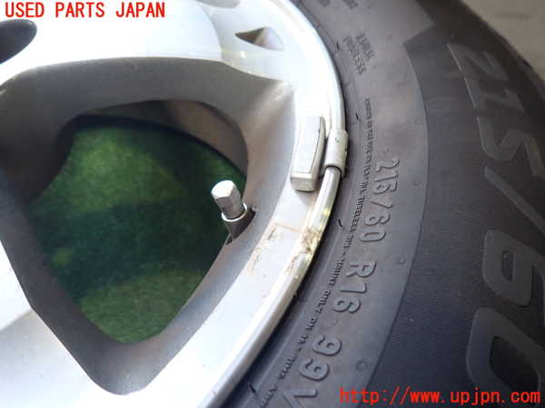 2UPJ-9231659034]エクリプス スパイダー(D53A)タイヤ　ホイール　1本④ 215/60R16 中古_2