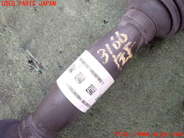 2UPJ-9231664015]ベンツ B180(246242)(246)左フロントドライブシャフト 中古_4
