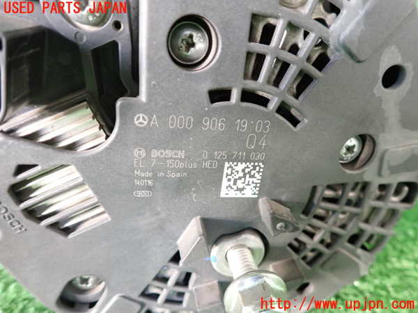 2UPJ-9231666015]ベンツ B180(246242)(246)オルタネーター(ダイナモ) 中古_3
