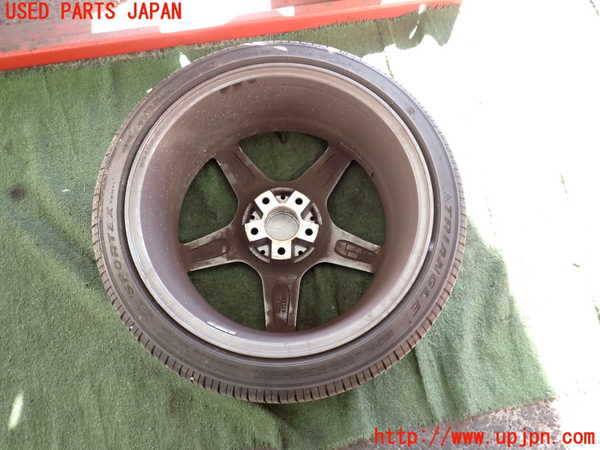 2UPJ-9231669042]ベンツ B180(246242)(246)タイヤ　ホイール　1本② 225/40ZR18 中古_4