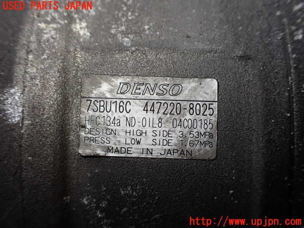 2UPJ-9231676025]BMW 320i(AV22)エアコンコンプレッサー 中古  E46_3